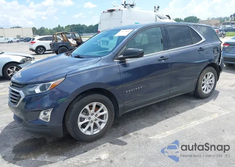 2018 Chevrolet Equinox Lt из США, поврежденный, VIN 3GNAXJEV4JS543119
